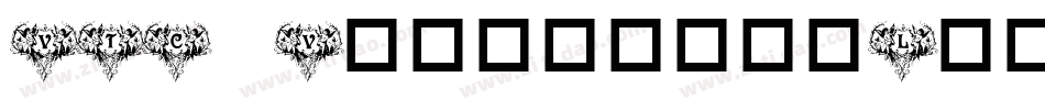 VTC VictorianLint SC字体转换